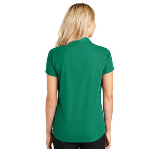100% poliéster verde manga corta señoras Golf camisas algodón transpirable suelto Casual Polos - Product Image 4