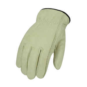 Recién llegado, guantes de trabajo de cuero Premium resistentes al calor, guantes de trabajo antiestáticos, antivibración, sin silicona, sin polvo - Product Image 3