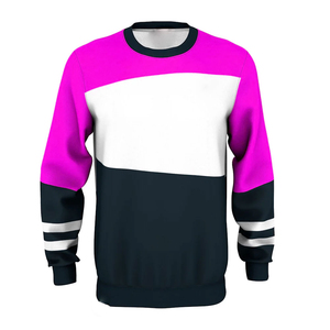 Sudadera de sublimación de tendencia de Venta caliente, sudadera de sublimación de hombre mezclada de algodón personalizada, sudadera básica para hombre - Product Image 4