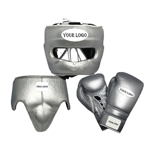 Fabricante Mayorista de Conjuntos de Sparring Personalizados Hechos a Medida con Cuero Genuino, Equipo de Boxeo Profesional Personalizado - Product Image 2