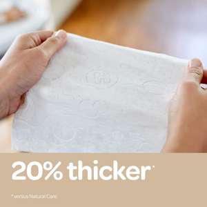 Lingettes pour bébé Huggies Nourish & Care, parfumées, 3 paquets à ouverture facile (168 lingettes au total) 56 unités (lot de 3) - Product Image 6