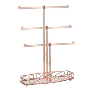 Présentoir à bijoux moderne au design élégant, parfait pour exposer des colliers, des bracelets et des boucles d'oreilles pour la décoration intérieure et le magasin. - Product Image 5