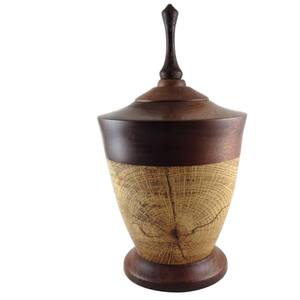 Produit très vendu, urnes funéraires de qualité supérieure arrondies, urnes en bois pour cendres, urne commémorative de taille standard, urnes funéraires pour souvenirs - Product Image 6