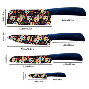 Cuchillo de Chef de Cerámica Popular y de Gran Venta, 2 Juegos, Mango de Plástico Duradero y Ambidiestro para Uso Comercial, Precio de Fábrica - Product Image 2