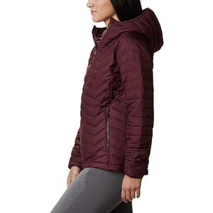 Nouveau design de veste bouffante coupe-vent de qualité supérieure, vestes bulles à capuche et fermeture éclair avec logo personnalisé pour femmes - Product Image 3