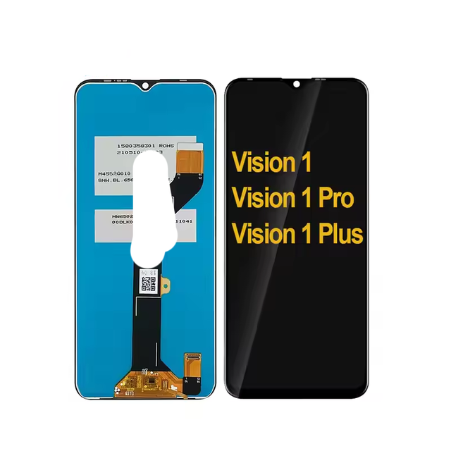 High Quality Original Touch Digitizer LCD Display Frame Assembly Itel Vision 1 Pro Mobile Phone Screen Replacement 1 Year 100%
