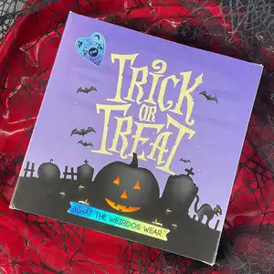 Calendario dell'avvento di Halloween buon prezzo confezione regalo di cioccolato vuota la migliore vendita calendario dell'avvento di halloween