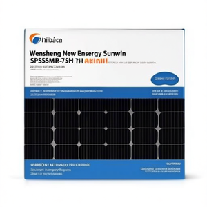 Panneau solaire monocristallin de type N Wensheng New Energy Sunwin SP575M-78H 600W avec cadre en aluminium certifié TUV - Product Image 2