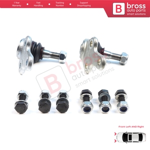 BSP1278-1 ชุดลูกหมากเพลาหน้า 2 ชิ้น ซ้ายและขวา สำหรับ Focus MK2 C-Max DM2 S40 MK2 V50 C70 542 C30 533 1470387 - Product Image 3