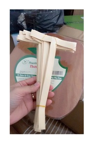 Biodegradable Bamboo Cup Holder For Take Away Drink / Portable Bamboo Cup Holder Bulk Packing - Product Image 2