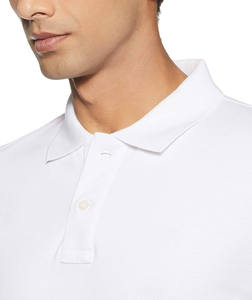 Vêtements décontractés Polos pour hommes Nouveau design Logo personnalisé Polos respirants de couleur unie pour hommes en coton, grande taille - Product Image 6