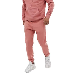 <b>Men's</b> Polyester Made Custom Designed Tracksuit Top and Pant Fitness Tracksuits Plus Size Light <b>Pink</b> Color Pullover <b>Hoodie</b> - Product Image 3