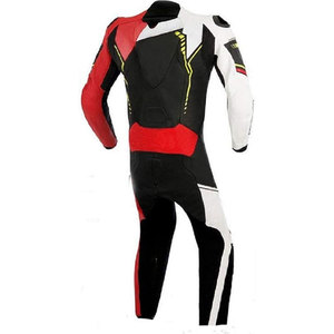 Combinaison de course moto personnalisée tendance 2024, combinaison en cuir de protection pour motards, imperméable et coupe-vent - Product Image 5