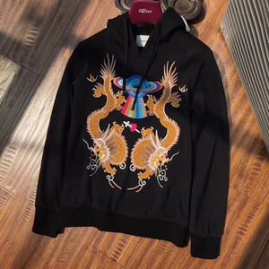 Chándal de hombre con logotipo bordado personalizado, conjunto de piezas térmicas, abrigo, sudaderas con capucha, pantalones, Sudadera con capucha de gran tamaño, Sudadera con capucha bordada - Product Image 3