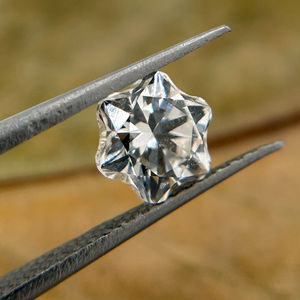 Diamante de corte de flor cultivada en laboratorio para la fabricación de joyas-VS Clarity Diamantes sueltos para colgantes Anillos Pendientes - Product Image 4