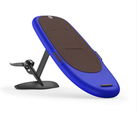 Hot-E Écologique Enfants Hydroptère Planche De Surf Propulsion Électrique Jet Puissance PVC PP Stand-Up Sac Logo Feuille Océan