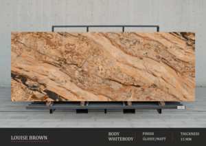 Concepts d'intérieur haut de gamme mettant en vedette des dalles en porcelaine noire à haute brillance de 1200x2400 mm - Product Image 3