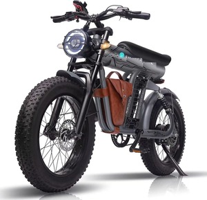 Vélo de montagne électrique pour adultes, pneus larges, Ebike 1200W 48V 24 vitesses, étanche, tout-terrain, vélo de banlieue - Product Image 3