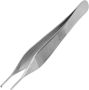 Pinzas Adson para Tejidos, 1x2, Antideslizantes, de Acero Inoxidable, Instrumentos Quirúrgicos - Product Image 5