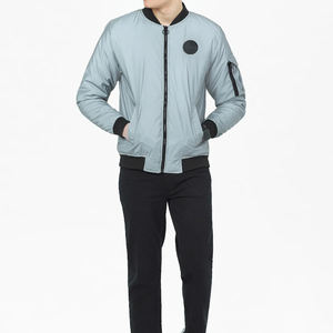 Chaqueta cortavientos impermeable informal de talla grande de diseñador para hombre con tela de lona ligera al por mayor para hombre - Product Image 1