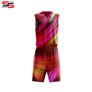 Uniformes de baloncesto de precio caliente de servicios OEM de buen material profesional para jóvenes con kits de baloncesto de servicio de logotipo personalizado - Product Image 5