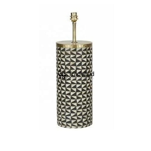 Lámpara de Mesa LED E26 AC de Lujo Hecha a Mano con Incrustaciones de Hueso, con Iluminación Ecológica Regulable para Hogares Modernos Tradebyd - Product Image 3