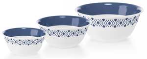 Tazón Tosca - Cm. 29 Bianco/Blu Palace - Product Image 1