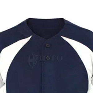 Uniforme de béisbol de diseño de servicio OEM precio al por mayor moda 100% poliéster hombres uniforme de béisbol - Product Image 5