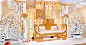 Ensemble de canapés de mariage professionnel, moderne, classique et luxueux pour la décoration d'événements, en bois, solution de sièges légère - Product Image 6