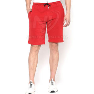 กางเกงขาสั้นของผู้ชายแฟชั่นใหม่กางเกงขาสั้นสำหรับผู้ชายผ้าคอตตอนเป็นมิตรกับสิ่งแวดล้อมสำหรับใส่วิ่งกีฬาสวมใส่สบายๆของ100% - Product Image 1