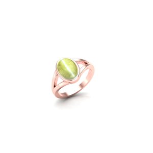 NOVAMART Fine Rose <b>Gold</b> Plated Double Shoulder Fashion <b>Ring</b> 18K Bezel Setting Casual and Trendy Brass for Gift Wholesale Export - Product Image 1