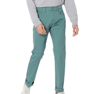 Premium hommes classique coupe droite coton jean pantalon nouveau Style taille moyenne mince élégant Stretch Design décontracté tenue quotidienne toile - Product Image 5