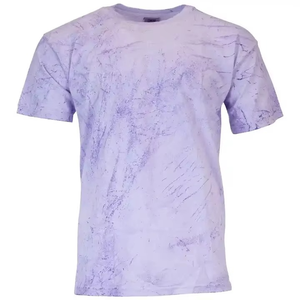 T-shirt en coton uni pour homme, basique, confortable, tissu doux, fournisseur de logo personnalisé - Product Image 3