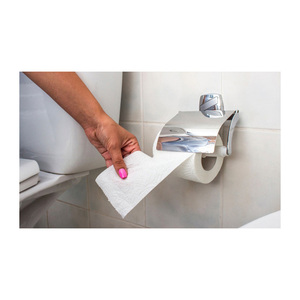 Papel higiénico ultra fuerte de 2 capas en relieve, Rollo Jumbo de alta calidad, juego de 12 rollos, 280 hojas por rollo para el hogar o el negocio - Product Image 5