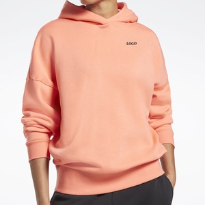 เสื้อฮู้ดแฟชั่นแบบสั่งทำสำหรับ2026ผู้หญิงเสื้อแนวสตรีทแวร์ทรงหลวมโอเวอร์ไซส์แนวสปอร์ตที่มีน้ำหนักมาก - Product Image 1