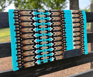 Manta para Silla de Montar de Caballo de Exhibición Occidental, Diseño Neozelandés, Hecha a Mano, Material Ecológico, Forro de Lana, Tamaño Personalizable - Product Image 1