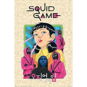 Modern Style Squid Game 2 <b>Poster</b> Seoyoung Netflix Wall Art Made of Paper - Product Image 1