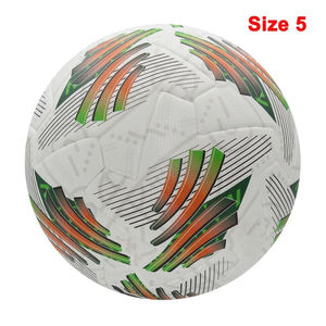 Ballon de football professionnel en cuir PU taille 5 pour entraînement et compétition en intérieur et en extérieur - Product Image 5