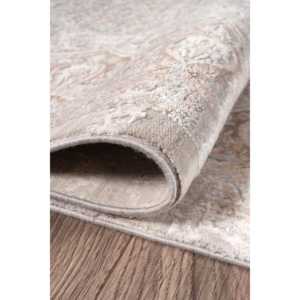 Alfombra Moderna Beige Netline Home Depot MD004, Fibras Sintéticas Duraderas, No Deshilachan, Fácil de Limpiar, para Dormitorio o Estudio - Product Image 6