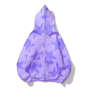 Sudadera con capucha y cremallera completa para hombre-Chaqueta con capucha de alta calidad, acogedora y duradera-Perfecta para atuendos informales y atléticos - Product Image 4