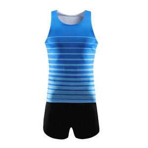 2025 nuevo diseño de pista de entrenamiento para jóvenes, trajes para correr, uniformes transpirables de talla grande, ropa de entrenamiento de otoño lavada al por mayor - Product Image 6