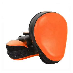 Nuevas almohadillas de enfoque con logotipo personalizado para hombres, ropa deportiva de cuero de vaca y PU, entrenamiento, precio barato al por mayor - Product Image 1