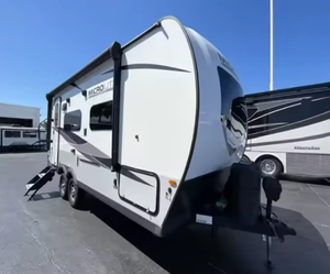 Used 2023 F-o-r-e--s-t R-i-v-e-r Flagstaff Micro Lite 21FBRS Camper Rvs Motorhomes Travel Trailer Home Motorhomes - Product Image 4