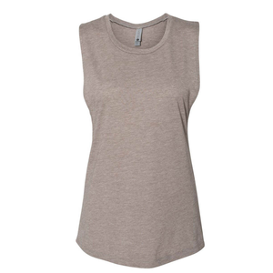 Next Level Women's Festival Muscle Ash Tank Custom Ladies Plain Summer Transpirable Fitted Soft Fitness Tank Top para mujer - Product Image 3