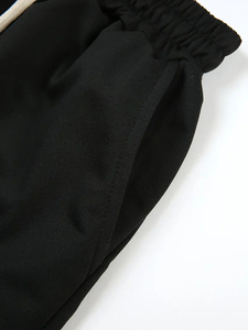 Chándal de invierno para hombre, ropa de gimnasio informal a la moda, sudadera con cremallera y raya lateral personalizable por Designer - Product Image 2