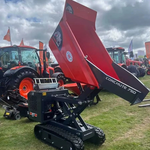 Slanetrac HT1000 <b>Tracked</b> Mini Dumper with Motor <b>Pump</b> & Gearbox-High Load Capacity - Product Image 1