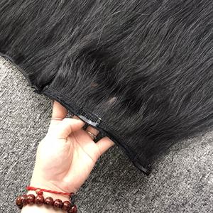 CLIP-IN Naturel Droit Gros Grand Stock de Qualité Supérieure de Cheveux Vierges 100% Cheveux Vierges, Cheveux Bruts Vietnamiens - Product Image 4