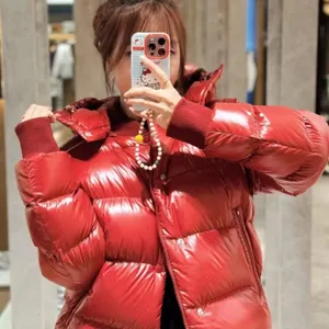 Chaqueta de Plumón de Estilo Coreano, Nueva Colección de Invierno, Corte Holgado, para Hombre y Mujer, Modelo de Pareja, Chaqueta de Pato, Estilo Simple - Product Image 2