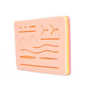 Kit de suture personnalisé à succès, instrument médical, prix de gros pour étudiants en médecine, coussinets d'entraînement en silicone à 3 couches - Product Image 1
