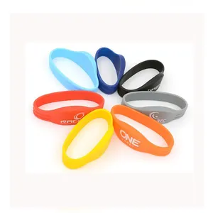 Waterproof Nfc Bracelet Rfid Silicone Wristband with Festival Wristband Chip for Children